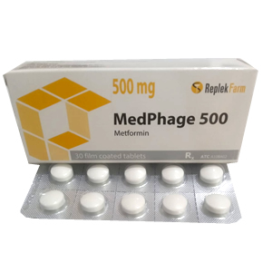 Medphage 500mg (Metformin) Tablet – Medichem Pharmaceuticals